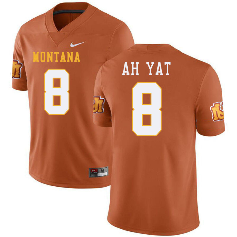 Keali'i Ah Yat Grizzlies Jersey,University Of Montana Grizzlies #8 Keali'i Ah Yat Jersey-Throwback